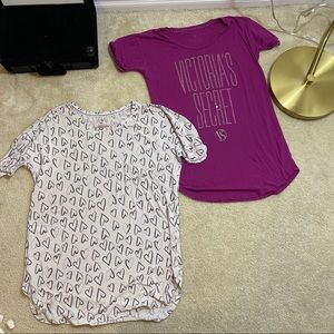 Lot of Two Victoria Secret Sleeping Shirt Dress